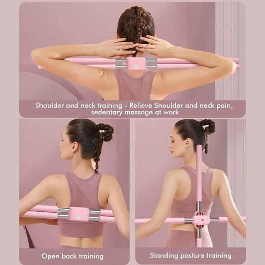 Yoga Hunchback Posture Corrector Adjustable Yoga Sticks Stretching Tool