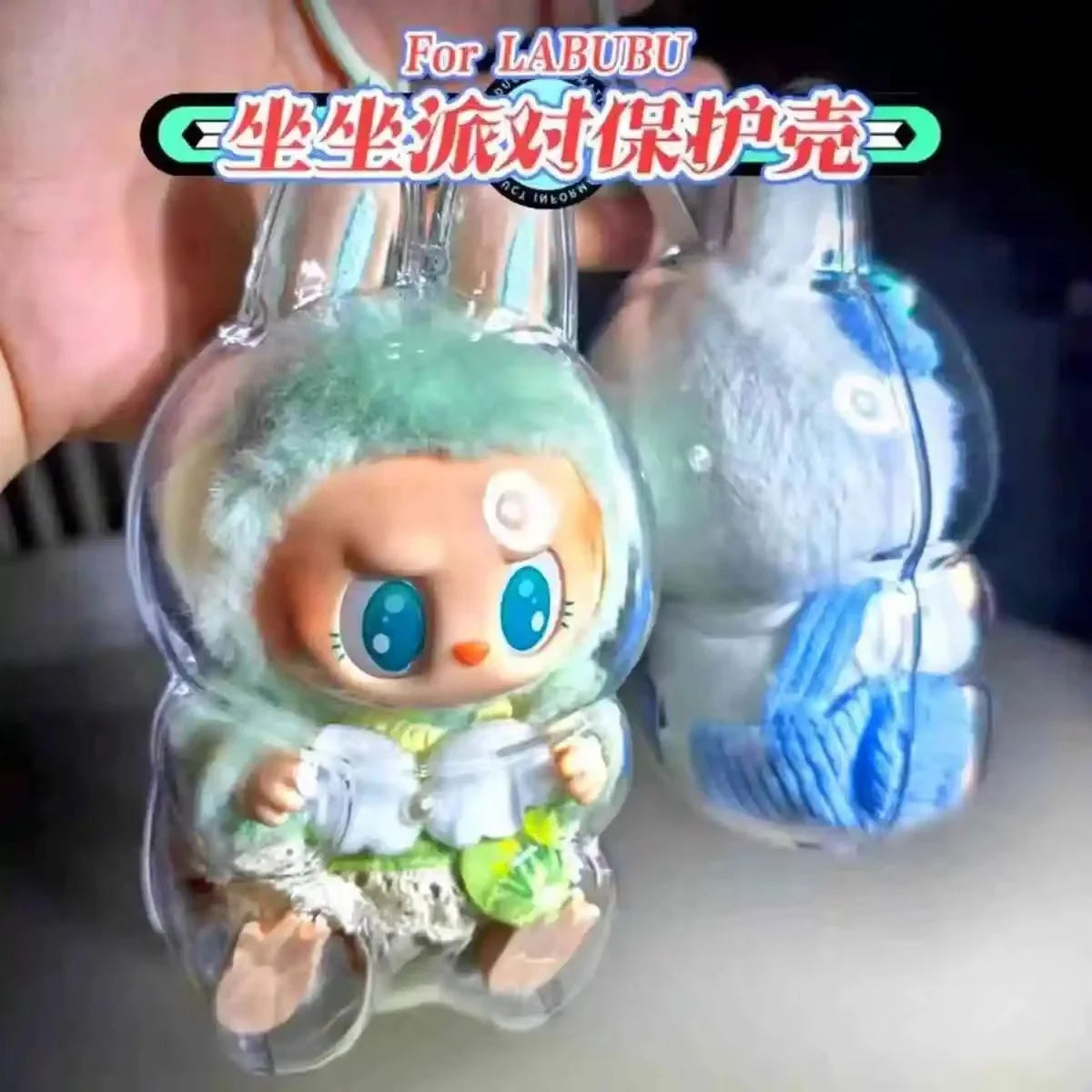 Labubu “Have A Seat” Series – Cute Vinyl Monster Keychain Figure